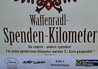 Waffenradl - Spenden-Kilometer
